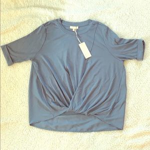 &. LAYERED Short Sleeve HiLo Shirt